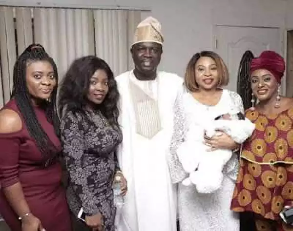 Photos: SeyiLaw and wife christen their daughter in the US
